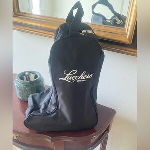 Lucchese. Boot Bag Fits one pair of boots